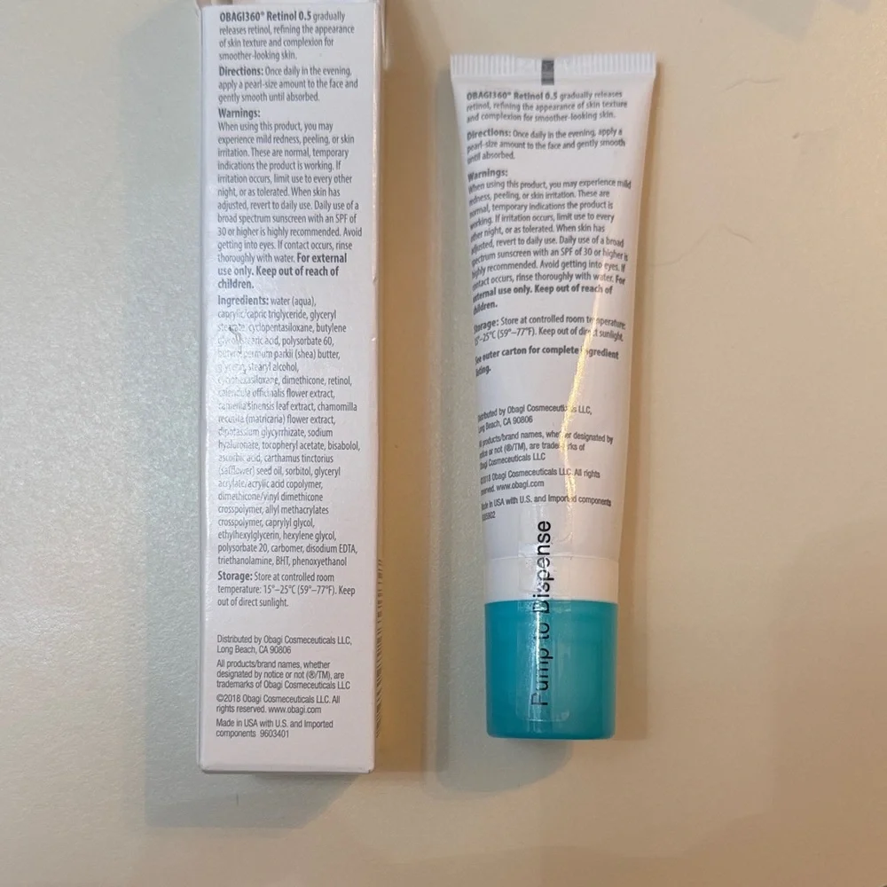 Obagi Retinol 0.5 Cream - White & Teal
